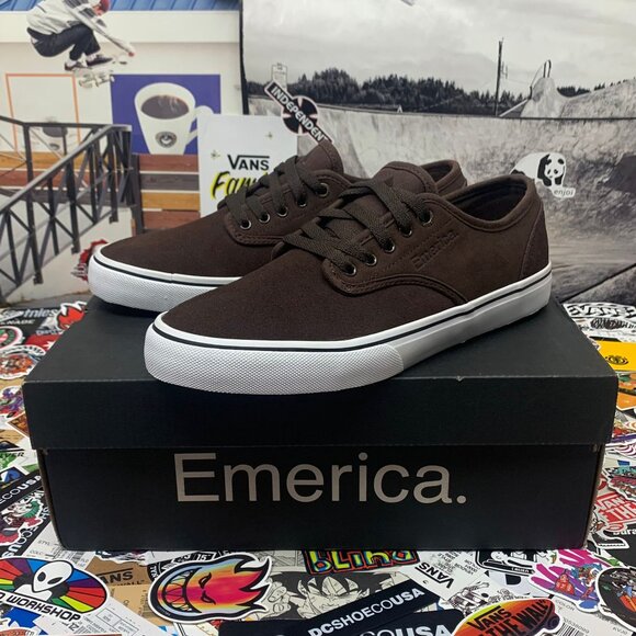 Emerica shoes Wino Chocolate New With Box - Picture 8 of 11